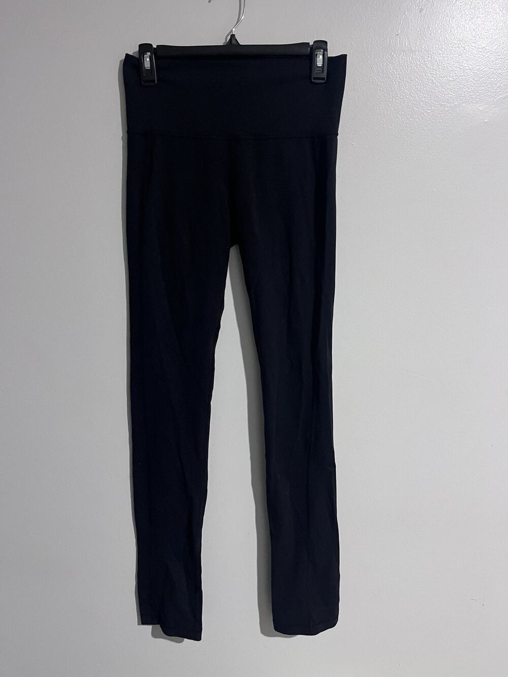 Lululemon Leggings Womens Black Ankle Skinny Yoga Elastic Waist Nylon Spandex